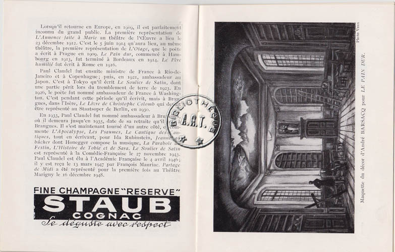 Les programmes de Théatre de l\